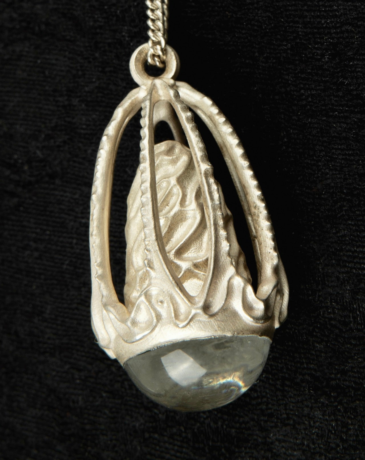 Mirror Jellyfish Necklace