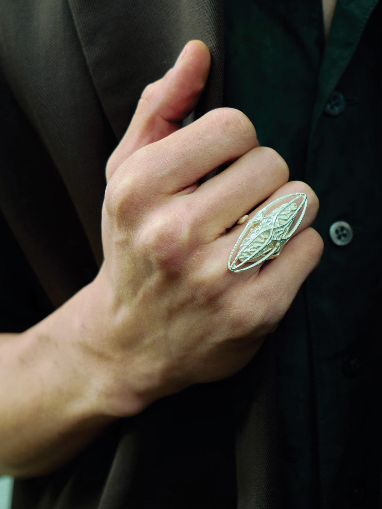 Mirror Jellyfish Ring