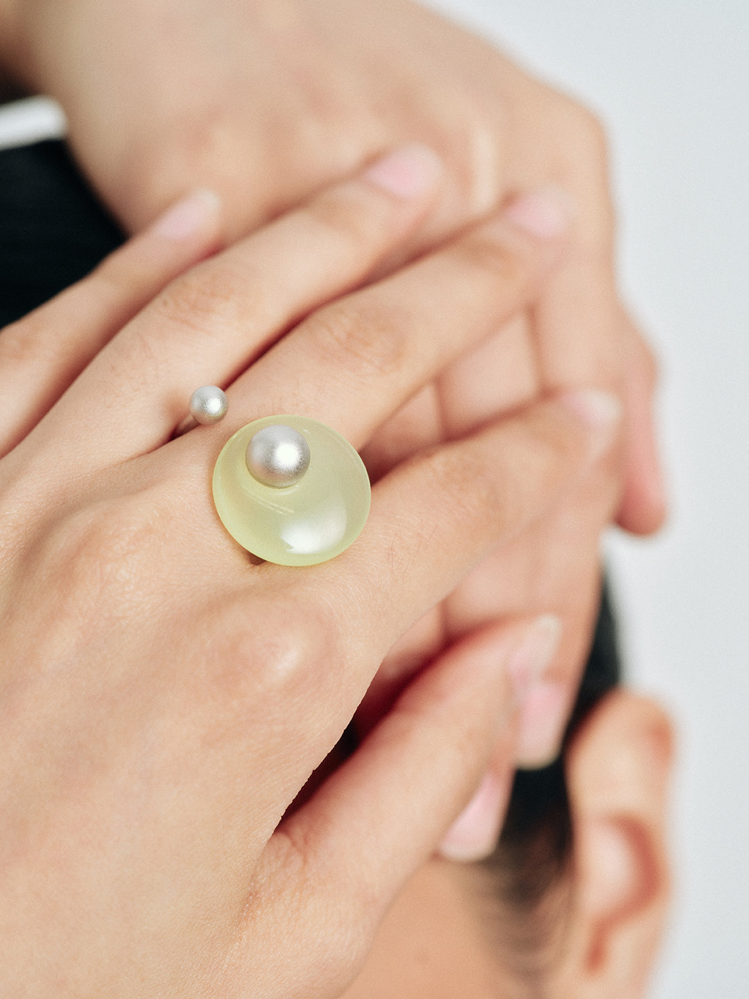 Agate Open Ring