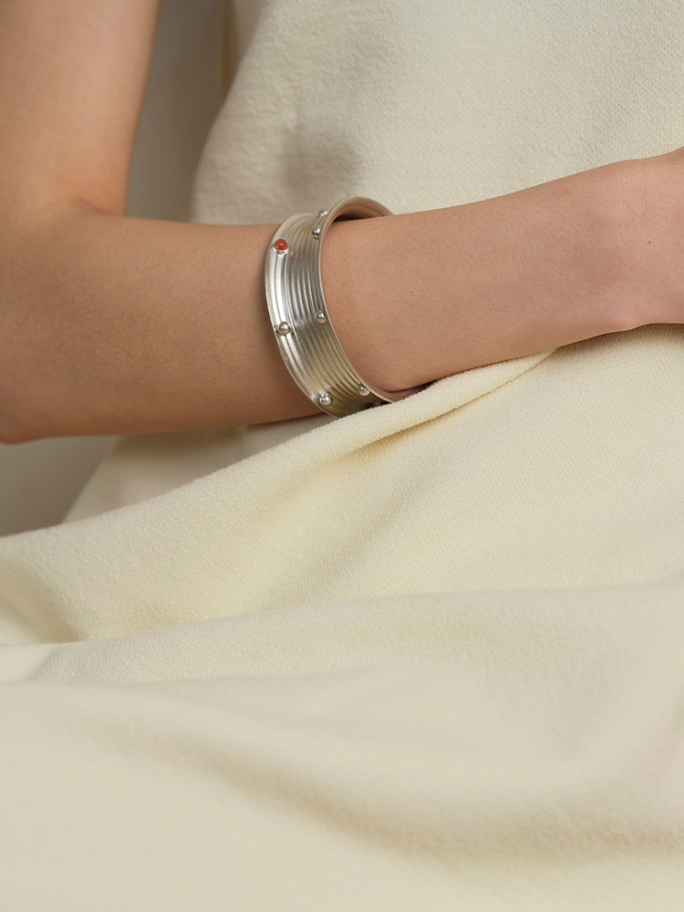 Gemstone Bangle ii