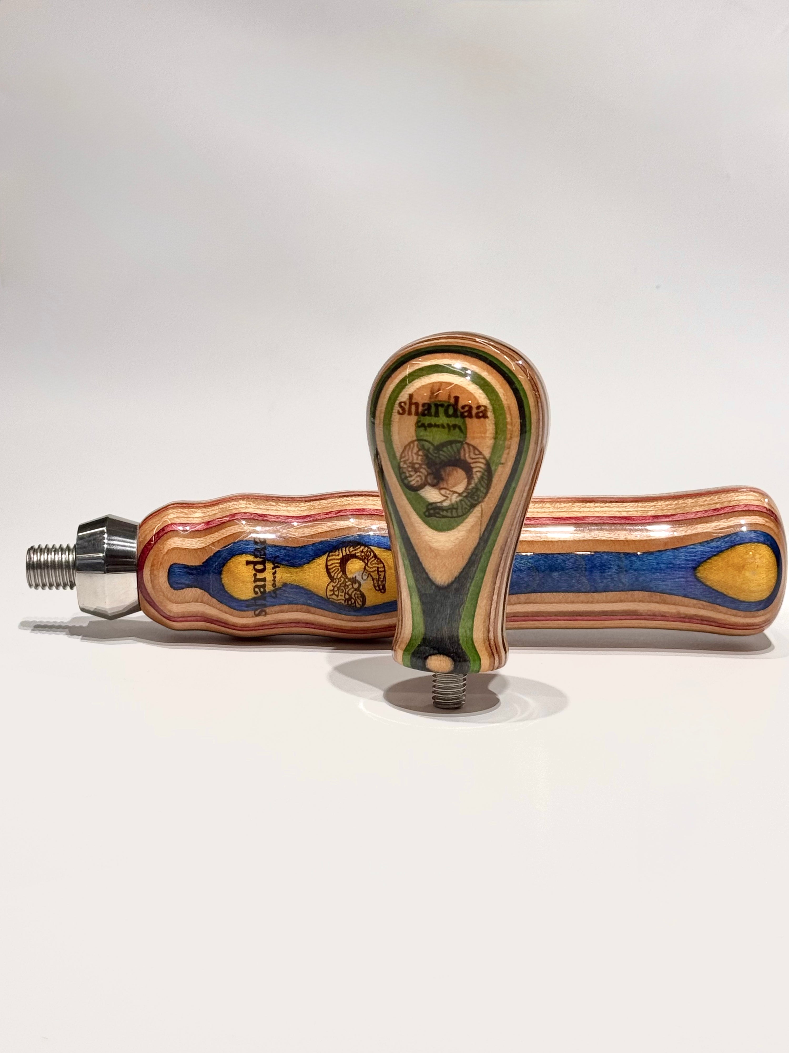 Upcycled Skateboard Coffee Portafilter Handle