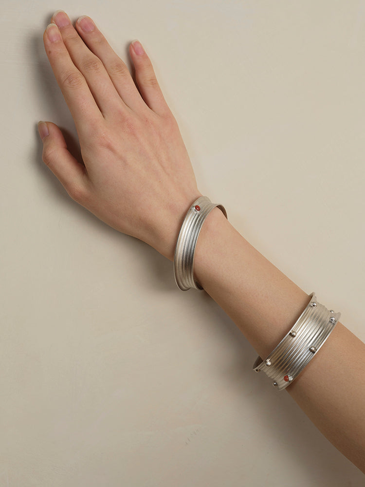 Gemstone Bangle ii