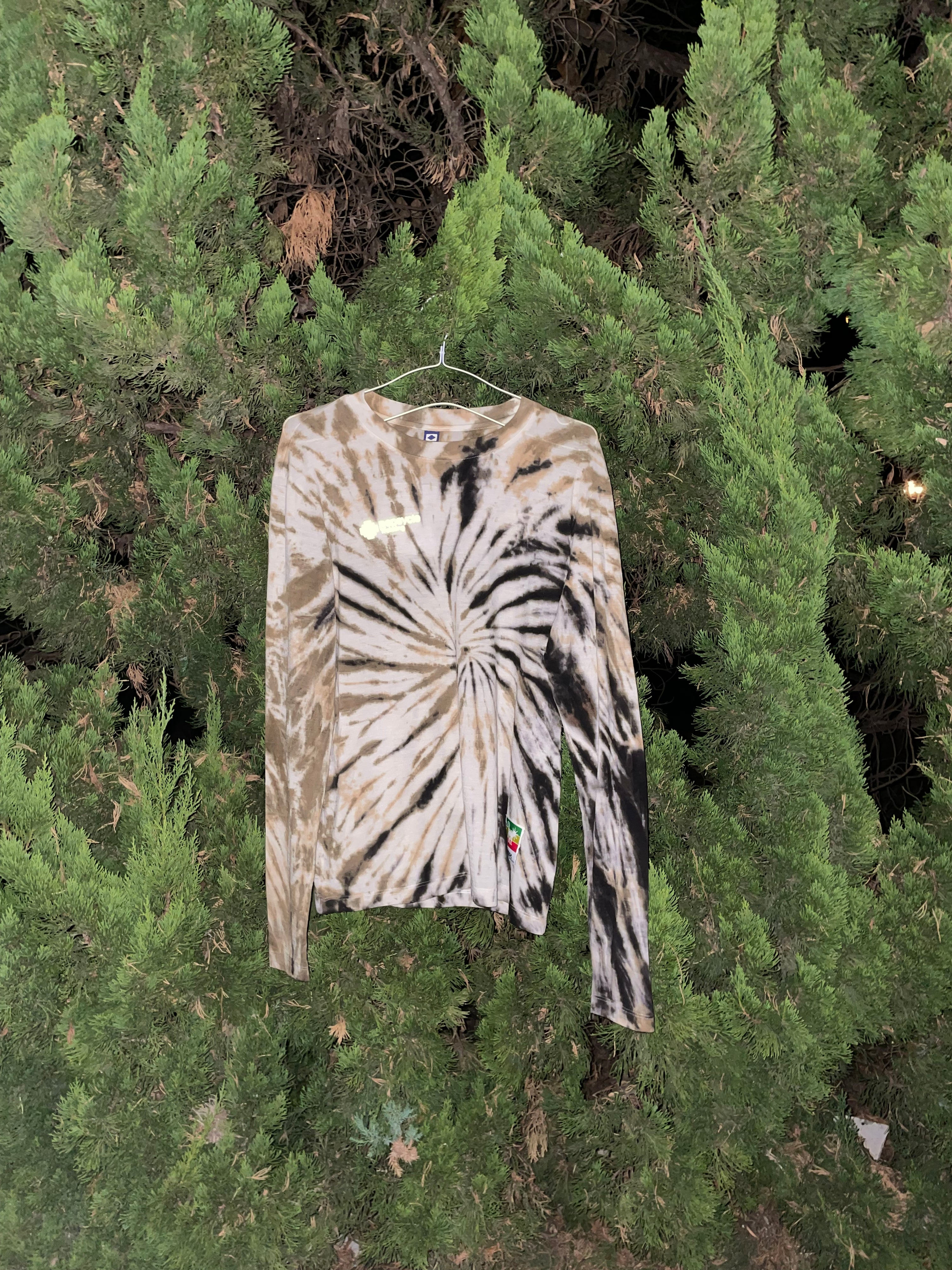 Merino Wool Tie Dye T-shirt (Chakana)