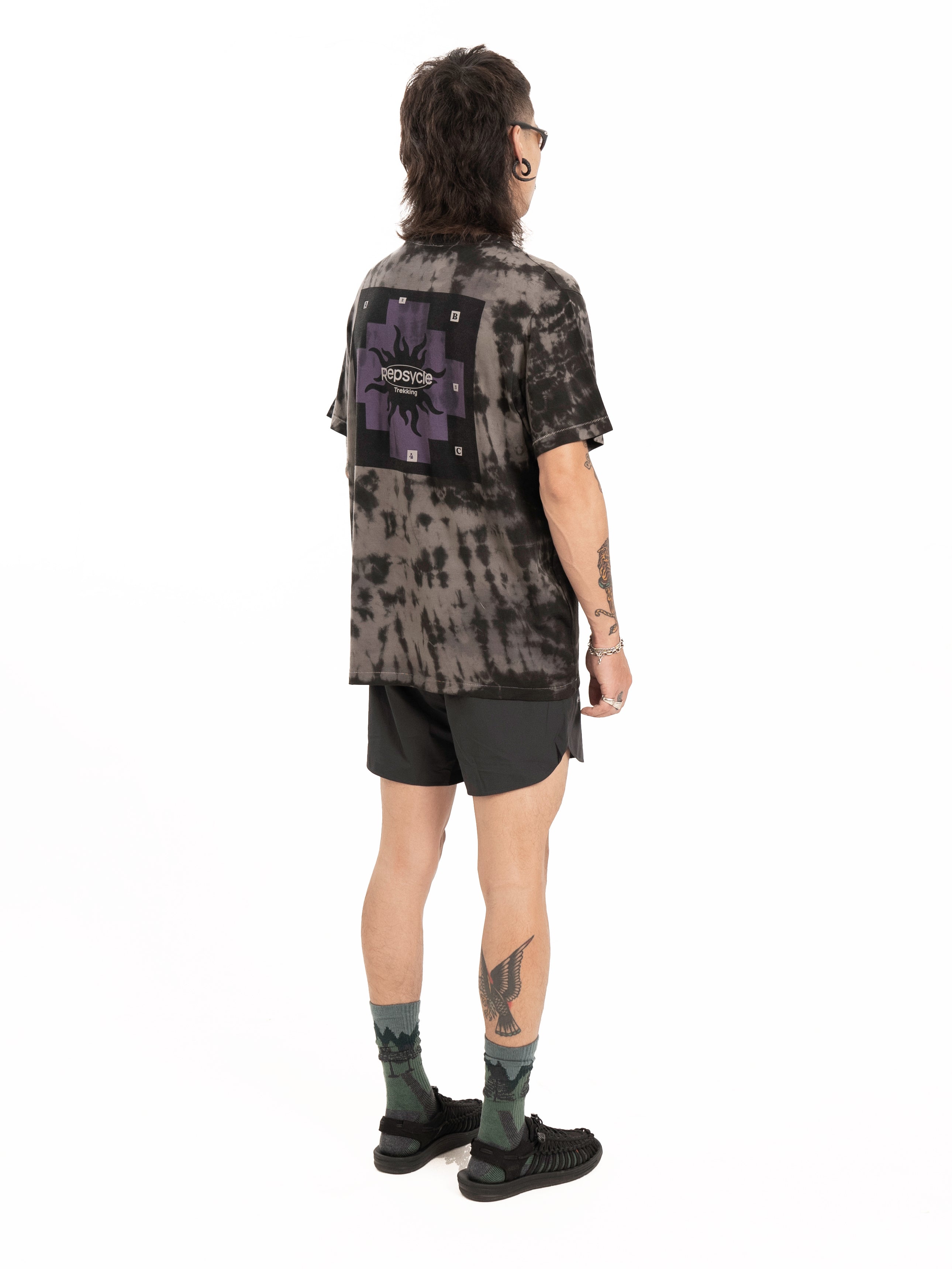 Merino Wool Tie Dye T-shirt (Paloma)