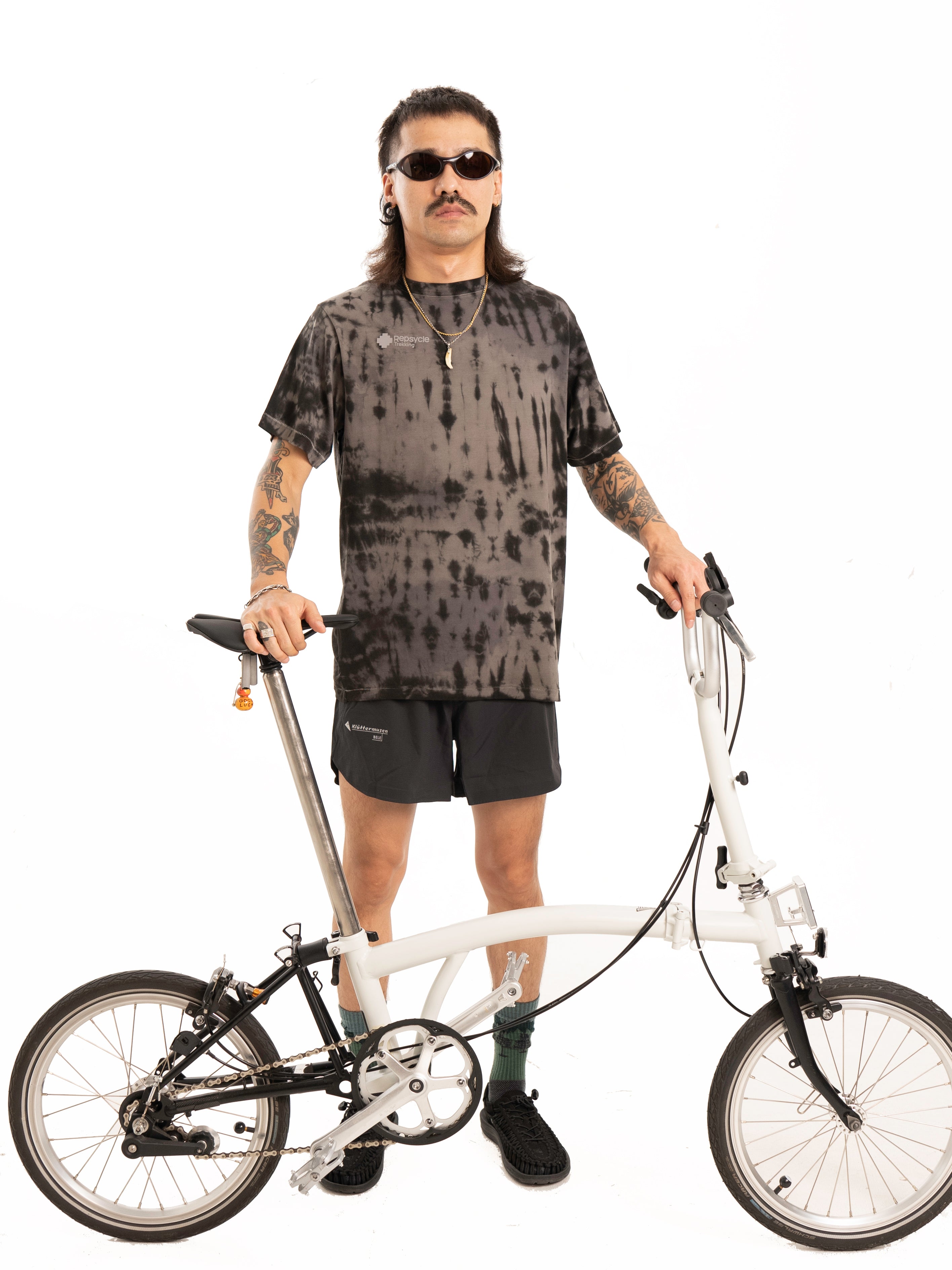 Merino Wool Tie Dye T-shirt (Paloma)