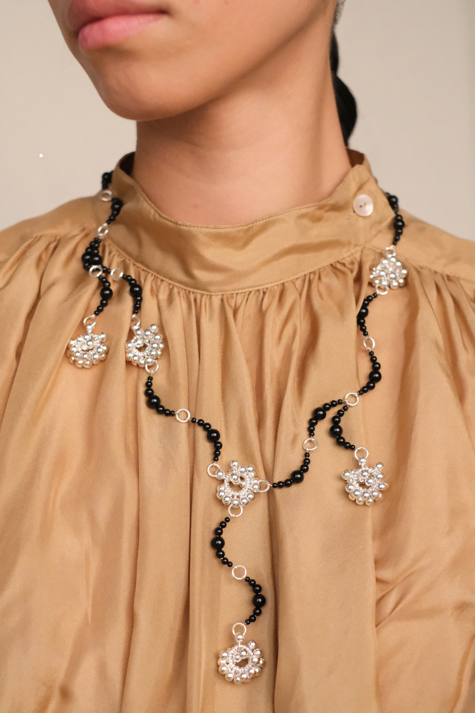 Beaded Wave Necklace
