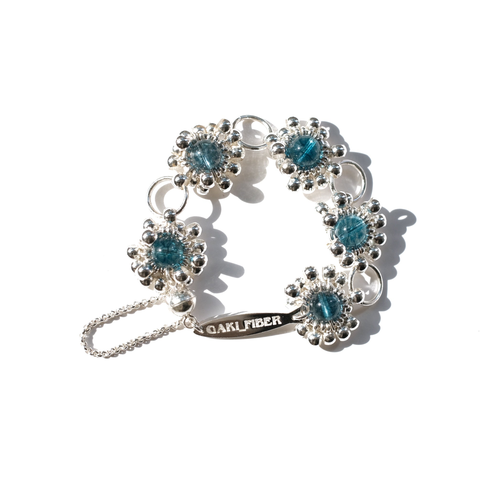 Sea Stone Flower Magnetic Bracelet