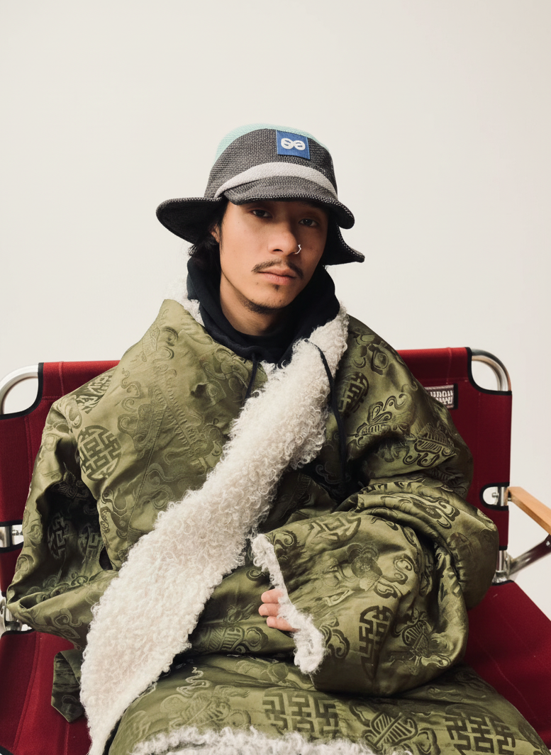 Tibetan Wool-Woven Earflap Hat