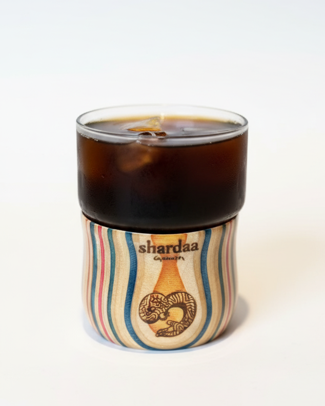 Upcycled Skateboard Glass Cup