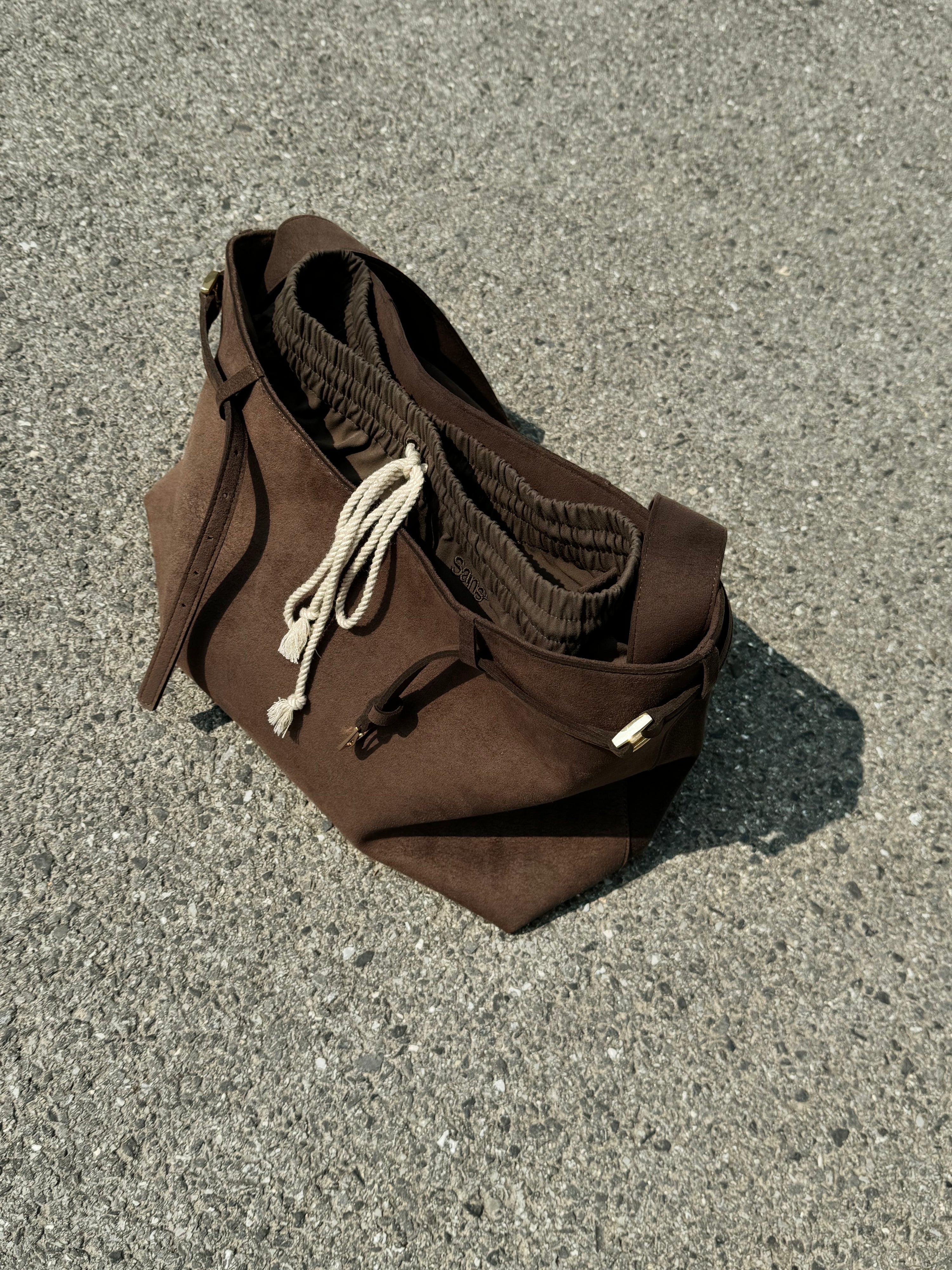Suede Trouser Bag