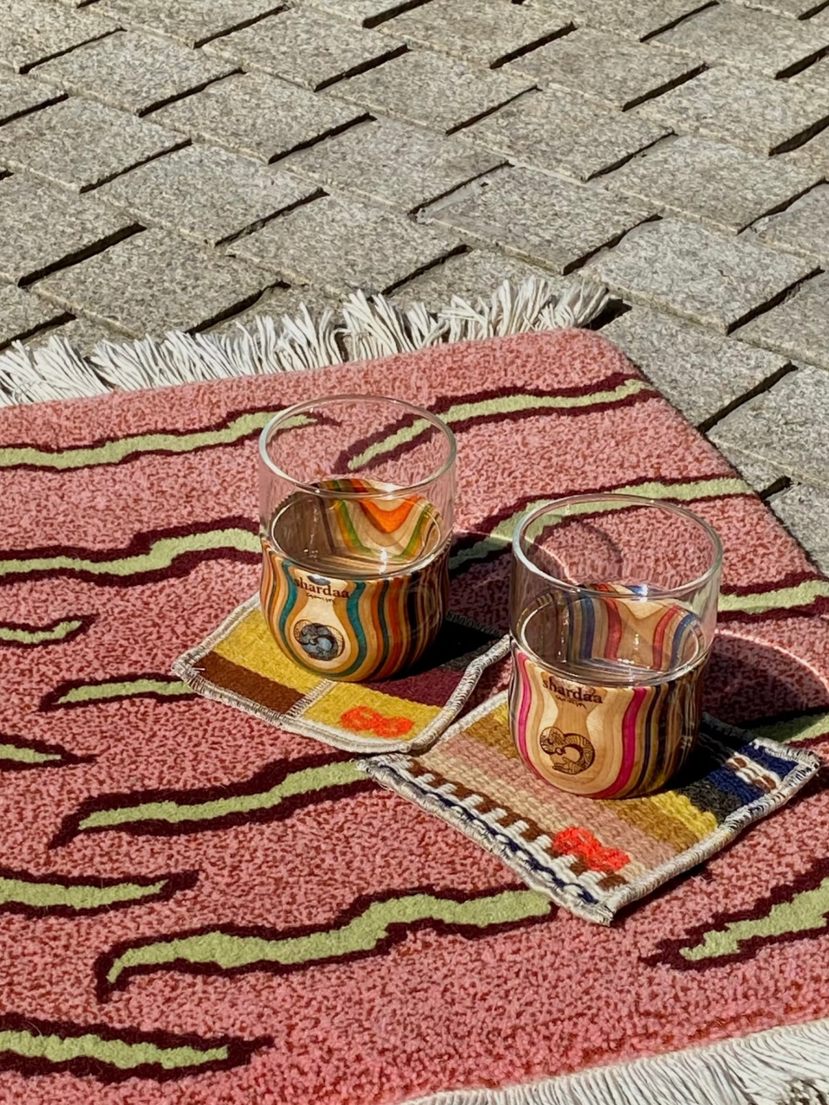 Upcycled Skateboard Glass Cup