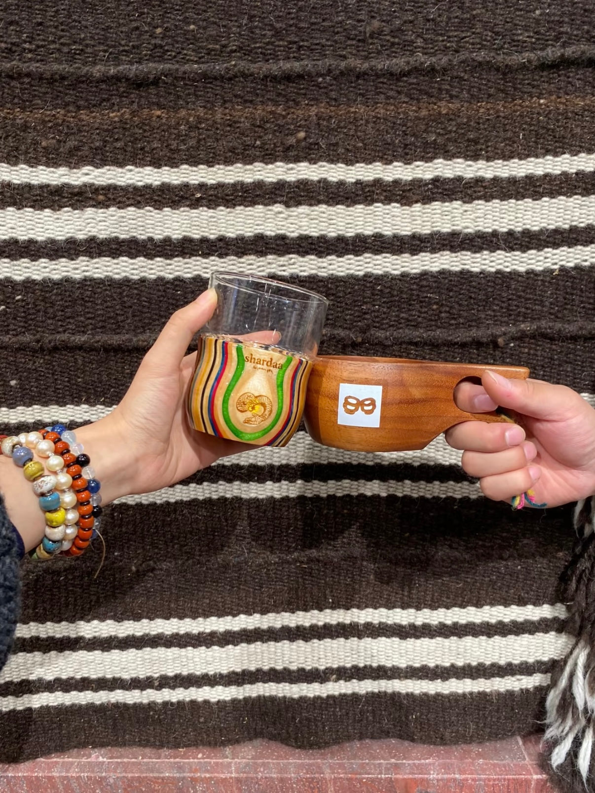 Upcycled Skateboard Glass Cup