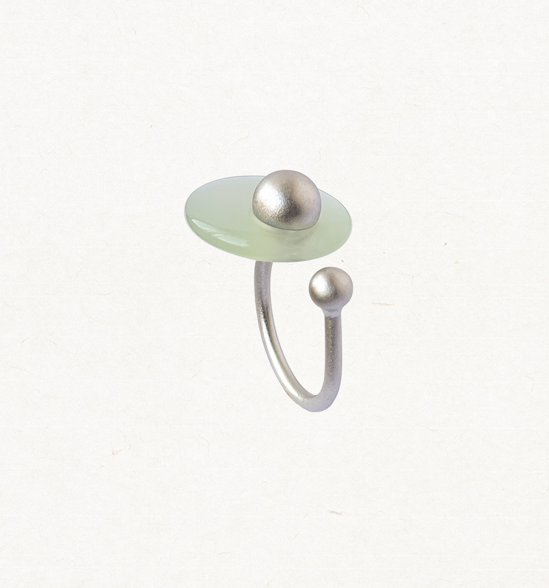 Agate Open Ring
